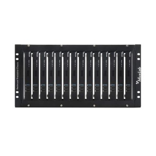 Châssis émetteur-récepteur Muxlab 500925 | montage en rack | 14 ports - 500925 - Muxlab