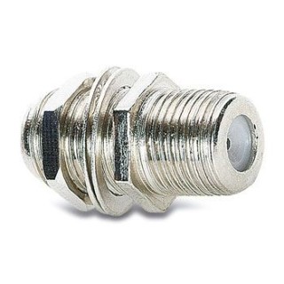 Fiche F double femelle avec écrou Keen connect