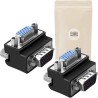 Adaptateur VGA mâle - femelle angle droit Keen connect