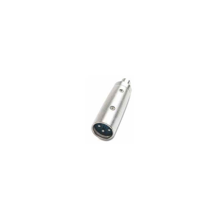 Adaptateur XLR mâle 3B / RCA femelle Keen Connect AX3MRF | Haute qualité | Connectivité fiable - AX3MRF - Keen connect