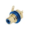 Embase RCA femelle bleue Keen Connect ECFB | haute qualité | robuste