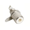 Embase RCA femelle blanche Keen Connect ECFBL | Haute qualité | Connectivité fiable