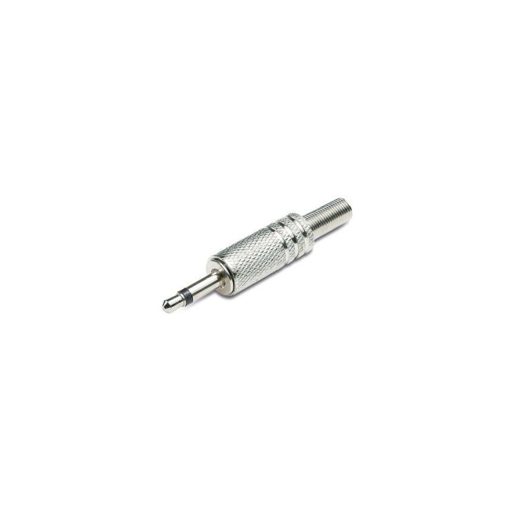 Connecteur Jack 3.5 mâle mono métal Keen Connect MJ3MM | robuste | haute qualité - MJ3MM - Keen connect