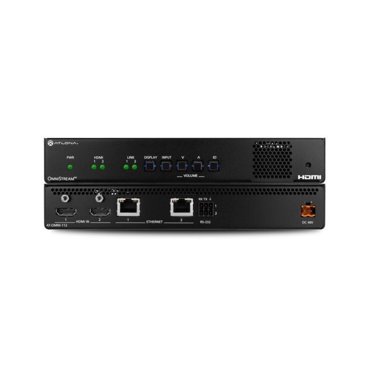 Encodeur AVoIP Atlona AT-OMNI-112 | dual OmniStream | performant - AT-OMNI-112 - Atlona