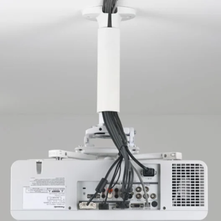 Chief - Cache-câbles pour colonne CMS de 1219mm, blanc Chief