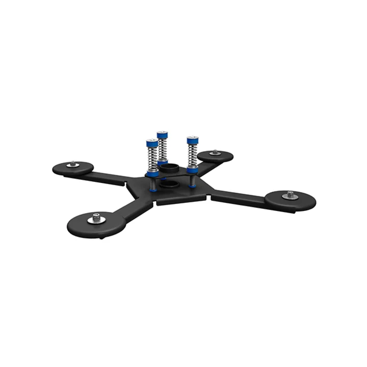 Chief - Araignée de plafond avec amortisseurs pour VP 45kg max - Noir Chief