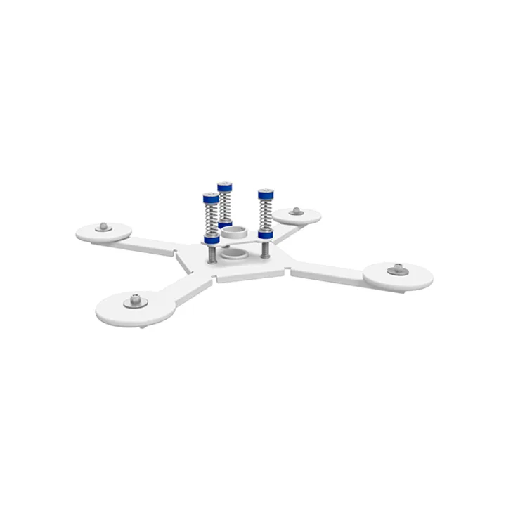 Chief - Araignée de plafond avec amortisseurs pour VP 45kg - Blanc Chief