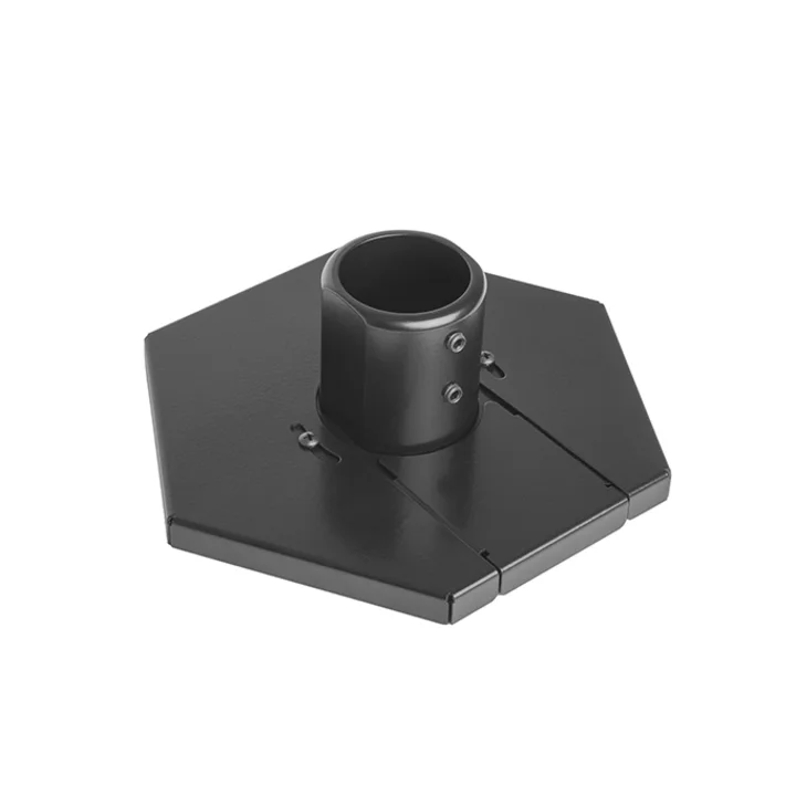 Chief - Pied plat de fixation de barre transversale plafond/sol Chief