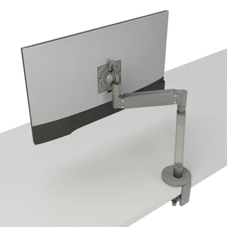 Chief - Bras dynamique pour écran 1 moniteur, couleur argent Chief