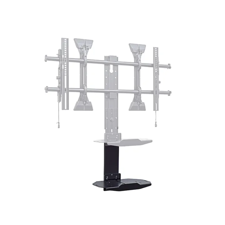 Chief - Etagère Fusion inférieure de 355x200,3 mm, noir Chief