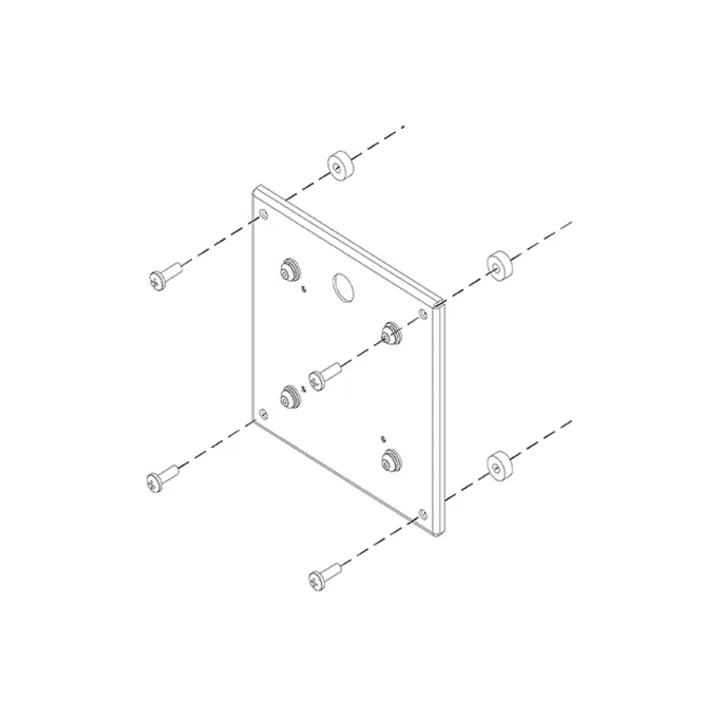 Chief - Adaptateur extension Vesa 200x200 sur un Vesa 100x100, M8 Chief