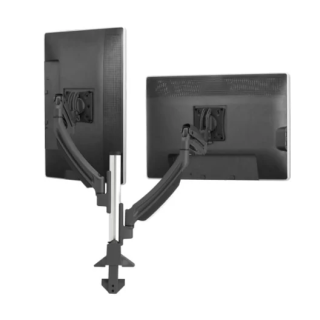 Chief - Support bureau colonne K1C double écrans, 571 mm, noir Chief
