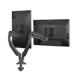 Chief - Support bureau desktop K1C double écrans, 571 mm, noir Chief