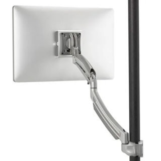 Chief - Support bureau K1P pour simple écran, 493 mm, argent Chief