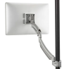 Chief - Support bureau K1P pour simple écran, 493 mm, argent Chief