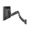 Chief - Support mural K1W pour simple écran, extension 512 mm, noir Chief