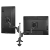 Chief - Support bureau colonne K2C double écrans, 448 mm, noir Chief