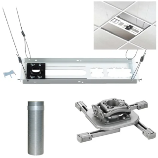 Chief - Kit support projecteur RSMAU + CMS440 et CMSZ006S, argent Chief