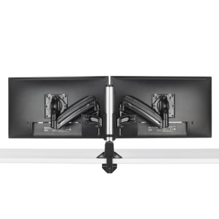 Chief - Support colonne double écran exrtra plat KONTOUR™ - Noir Chief