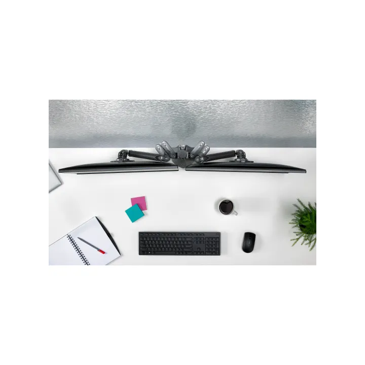 Chief - Support colonne double écran exrtra plat KONTOUR™ - Noir Chief