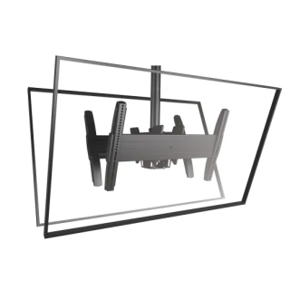 Chief - Support plafond 2 écrans 45-70p dos à dos, mode paysage Chief