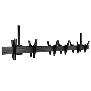 Chief - Support plafond 3x1 dos à dos pour 6x40-55p, paysage - L>2,5m Chief