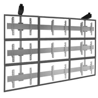 Chief - Support plafond pour mur 3x3 de 40-55p, paysage - L>2,5m Chief