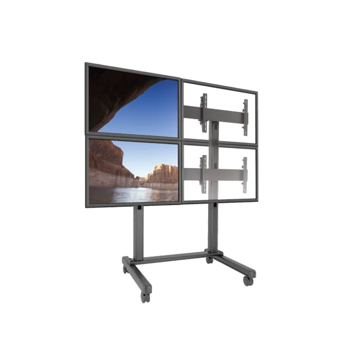 Chief - Support mur d'images sur chariot 2x2 pour 42-50p, paysage Chief