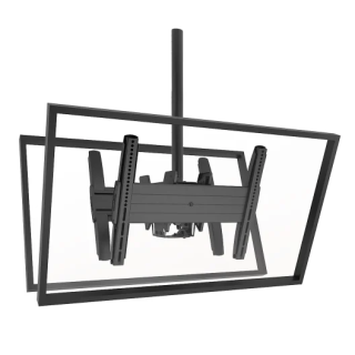 Chief - Support plafond double écrans 32-55p (dos à dos), paysage Chief