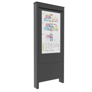 Chief - Borne d'extérieur pour LG 9XE4, noir Chief