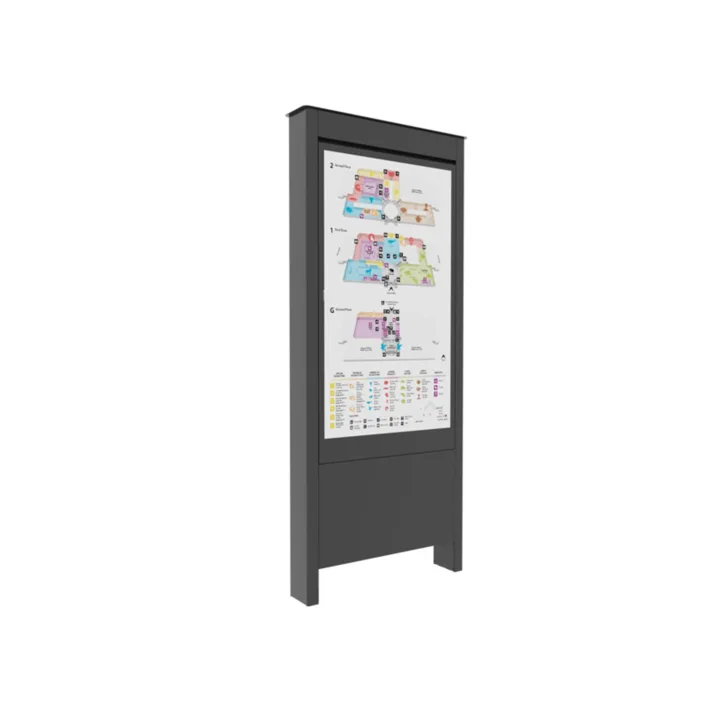 Chief - Borne d'extérieur pour LG 55XE4, noir Chief