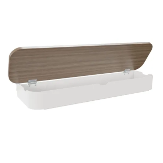 Chief - Etagère de rangement pour Voyager - Blanche Chief