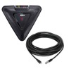 Microphone additionnel AVer AVE-MICRO-VB342-20 | câblage 20m | audio haute qualité