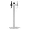 Vogel's - Pied de sol F1844S monopôle 180cm 400X400 - Argent Vogel's