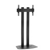 Vogel's - Pied de sol FD1564B double pôle 150cm 600X400 - Noir Vogel's