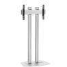 Vogel's - Pied de sol FD1864S double pôle 180cm 600X400 - Argent Vogel's