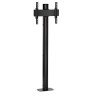 Vogel's - Support d'affichage FM2044B monopôle 200cm 400X400 - Noir Vogel's