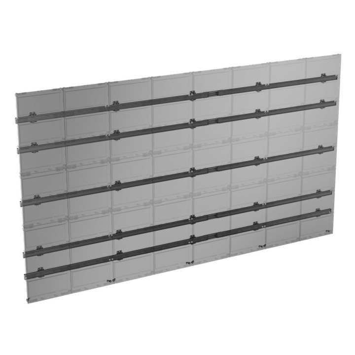 Vogel's - INT 8004 dvLED Philips 6000/9000 series 8x8 interface murale - Noir Vogel's