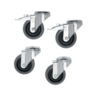 Vogel's - PFA 9114 Roues très résistantes - Argent Vogel's
