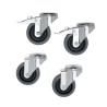 Vogel's - PFA 9114 Roues très résistantes - Argent Vogel's