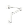 EDBAK - MSA02 - Support mural à bras mobile pour 10" à 29" - blanc 