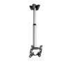 Vogel's - PFC 585 Support plafond pour écran de 19 à 43p, Vesa max 200x200, Poids max 20kg, tube 830-1380 mm - Argent Vogel's