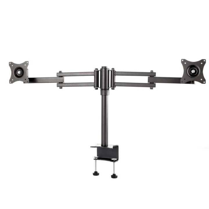 EDBAK - SV06 - Support de bureau à double bras pour deux écrans 19" à 27" 