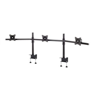 EDBAK - SV11 - Support de bureau incurvé pour trois écrans 19" à 27" 