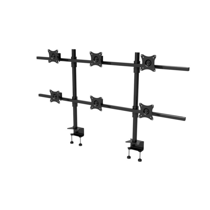 EDBAK - SV16 - Support de bureau pour six écrans 19" à 27" 