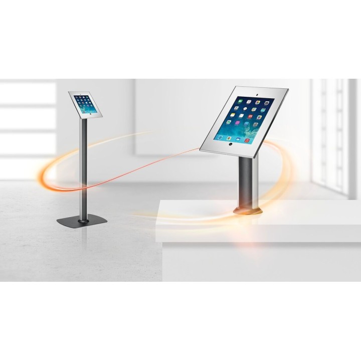 Vogel's - PTS 1214 TabLock pour iPad (2018), iPad Air 1, 2 et iPad Pro 9.7 - Argent Vogel's