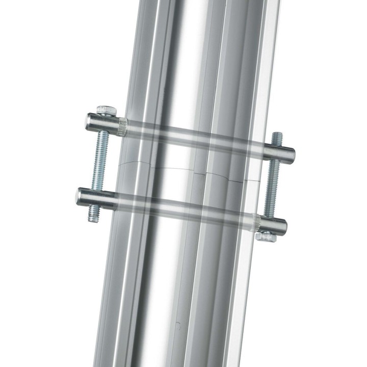 Vogel's - PUA 9503 Raccord de poteau pour PUC 25 - Argent Vogel's
