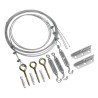 Vogel's - PUA 9504 Kit de stabilisation pour PUC 25 - Argent Vogel's