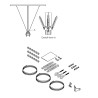 Vogel's - PUA 9510 Kit de stabilisation pour PUC 24 - Acier Vogel's