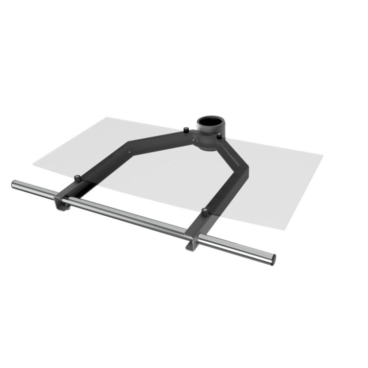 EDBAK - TRS4 - Étagère en verre avec poignée pour chariots TR4, TR5 et TR6 